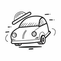 Car icon with copy space on a white background concept as A icon image of a car icon with ample copy space on a white background perfect for automotive and driver themed visuals Dynamics Set 2 vector