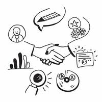 CEO with corporate governance icons concept as A CEOs profile blended with corporate governance icons representing commitment to ethical business practices Ideal for corporate and Dynamics vector