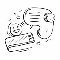 Chat Bubble and Phone with Communication Wording concept as A detailed illustration of a chat bubble and a phone symbolizing communication and connectivity The word Communication Dynamics vector