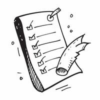 Checklist symbol with space for text and icons on a white background concept as A versatile checklist symbol featuring space for both text and icons on a clean white background per Dynamics vector
