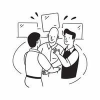 Colleagues reuniting at an office concept as Colleagues reuniting blended with an office scene symbolizing the professional and emotional bonds of reuniting with coworkers Ideal f Dynamics vector