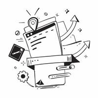Digital transformation icon with blank space for custom branding concept as A customizable digital transformation icon with blank space for adding custom branding elements making i Dynamics vector