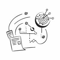 Digital transformation icon with copy space on white background concept as A icon illustration of a digital transformation icon with ample copy space on a white background perfec Dynamics vector