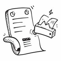 Doodle line icon of a bar graph concept as A doodle line icon of a bar graph representing data analysis and business performance ideal for analytical and report themed visuals in Dynamics vector