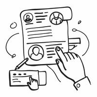 Employee with hands on training concept as An employees profile blended with hands on training activities symbolizing practical learning and skill acquisition Perfect for business Dynamics vector