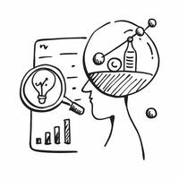 Energy analyst with consumption data concept as An energy analysts profile blended with consumption data symbolizing the analysis of energy use and efficiency in the petrochemical Dynamics vector