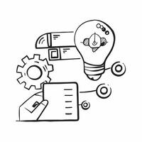 Engineer with AI automation concept as An engineers profile blended with AI automation symbolizing AIs role in engineering and automated systems Ideal for tech and industrial ads Dynamics vector