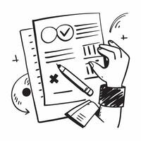 Financial advisor icon and tax filing concept as A financial advisor icon paired with a tax filing document representing professional assistance in tax preparation perfect for isol Dynamics vector