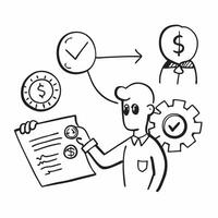 Financial planner with security imagery concept as A financial planners profile blended with security imagery symbolizing the integration of security measures in financial planning Dynamics vector