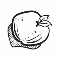 Flat design as Apple icon with copy space on a white background concept as A image of an apple icon with generous copy space on a white background ideal for promoting health Dynamics Set 4 vector