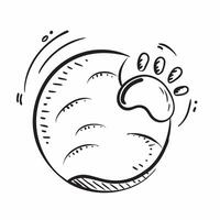 Flat design as Baby footprint icon with copy space on a white background concept as A icon image of baby footprints with generous copy space on a white background ideal for newbo Dynamics Set 2 vector