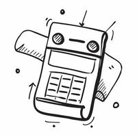 Flat design as Calculator icon with copy space on a tech themed background concept as A icon image of a calculator icon with generous copy space on a tech themed background ideal Dynamics Set 3 vector