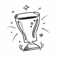 Flat design as Champaign glass icon with copy space on a blue background concept as A icon image of a champagne glass icon with ample copy space on a blue background ideal for ce Dynamics vector
