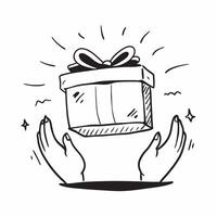 Flat design as Gift icon with copy space on a white background concept as A icon image of a gift icon with generous copy space on a white background ideal for celebration and ret Dynamics vector