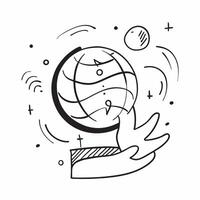 Flat design as Globe icon with copy space on a tech themed background concept as A icon image of a globe icon with generous copy space on a tech themed background ideal for globa Dynamics Set 3 vector