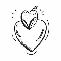 Flat design as Heart icon with copy space on a blue background concept as A icon image of a heart icon with ample copy space on a blue background perfect for heart health and car Dynamics Set 2 vector