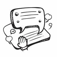 Flat design as Speech bubble icon with copy space on a blue background concept as A image of a speech bubble icon with ample copy space on a blue background perfect for busi Dynamics vector