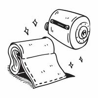 Foam roller and wallet concept as A foam roller paired with a wallet representing muscle recovery and financial management ideal for clean and isolated icon designs in Photo Sto Dynamics vector