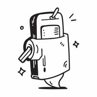 Gas pump icon with copy space on a gray background concept as A icon image of a gas pump icon with ample copy space on a gray background perfect for fuel and energy themed visual Dynamics vector