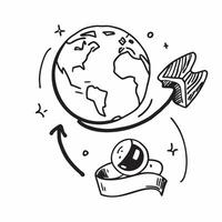 Globe and Recycling Symbol with Eco Friendly Wording concept as A detailed illustration of a globe and a recycling symbol symbolizing eco friendliness and sustainability The word Dynamics vector