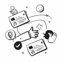 Glossy Glowing Holographic Add Friend Icon and Group Icon concept as A photo depicting a glossy glowing holographic Add Friend icon and a Group icon The objects are positioned cen Dynamics vector
