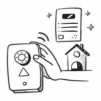 Glossy Glowing Holographic Smart Home Icon and Device Icon concept as A photo depicting a glossy glowing holographic smart home icon and a device icon The objects are positioned c Dynamics Set 2 vector