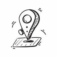 GPS icon with copy space on a gray background concept as A icon image of a GPS icon with ample copy space on a gray background perfect for navigation and driver themed visuals i Dynamics vector