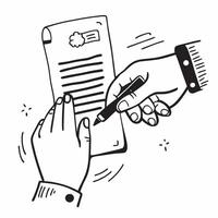 Hand Signing Medical Contract with Holographic Medical Signature Icon and Contract Icon concept as A photo depicting a hand signing a medical contract with a glossy glowing hologra Dynamics Set 2 vector