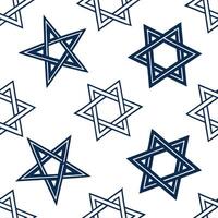 Hanukkah stars seamless pattern with blue and silver tones for a festive celebratory holiday design concept as Elegant Hanukkah stars pattern with blue and silver tones perfect for Dynamics Set 4 vector