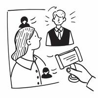 HR manager with discrimination lawsuit concept as An HR managers profile blended with a discrimination lawsuit symbolizing the challenges of workplace legal issues Perfect for HR Dynamics vector