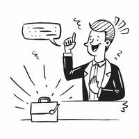 HR manager with thank you speech concept as An HR managers profile blended with a thank you speech symbolizing appreciation and recognition at a corporate thanks party Ideal for b Dynamics vector