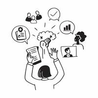 HR with diversity training concept as An HR professionals profile blended with diversity training activities symbolizing the importance of inclusivity and cultural awareness Ideal Dynamics vector
