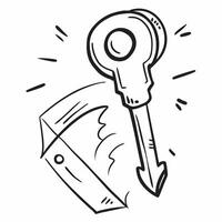 Key icon with copy space on a white background concept as A icon image of a key icon with ample copy space on a white background perfect for security and automotive themed visual Dynamic Dynamics vector