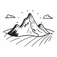 Majestic mountain range under a clear summer sky concept as A stunning mountain range under a bright summer sky providing a clean and awe inspiring background for business presenta Dynamics vector