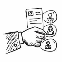 Manager with layoff meeting concept as A managers profile blended with a layoff meeting symbolizing the process of communicating layoffs Ideal for business and HR ads in Photo St Dynamics vector