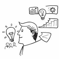 Manager with leadership training concept as A managers profile blended with leadership training activities symbolizing the development of leadership skills Ideal for corporate tra Dynamics vector