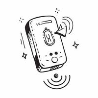 Mobile Phone with Holographic IoT Icon and Sensor Icon concept as A photo featuring a mobile phone with a glossy glowing holographic IoT icon and sensor icon The objects are posit Dynamics vector