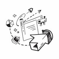 Modern digital transformation icon with copy space for business presentations concept as A modern digital transformation icon design with generous copy space perfect for enhancing Dynamic Dynamics vector