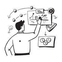 Operations manager with control room concept as An operations managers profile blended with a control room symbolizing oversight and efficiency in petrochemical plant operations I Dynamics vector