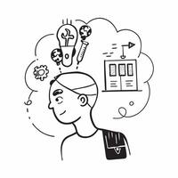 Patient with creative expression concept as A patients profile blended with creative expression imagery symbolizing creativity and hope while living with a severe illness Ideal fo Dynamics vector