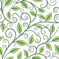 Playful spring nature seamless pattern with whimsical tree shapes and colorful blossoms for cheerful designs concept as Whimsical tree and flower patterns with colorful blossoms pe Dynamics vector