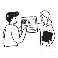 Radiologist reviewing X rays with a patient concept as A radiologist reviews X rays with a patient emphasizing diagnostic expertise and patient communication Ideal for diagnostic Dynamics vector