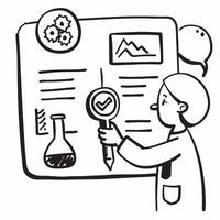 Quality control specialist with inspection tools concept as A quality control specialists profile blended with inspection tools symbolizing the importance of quality assurance in t Dynamics vector