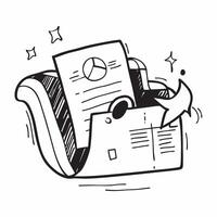 Recycled folder and financial document concept as A recycled folder paired with a financial document symbolizing the use of eco friendly materials in corporate finance ideal for cl Dynamics vector