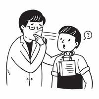 Respiratory therapist assisting a patient with breathing exercises concept as A respiratory therapist assists a patient with breathing exercises emphasizing care and recovery Idea Dynamics vector