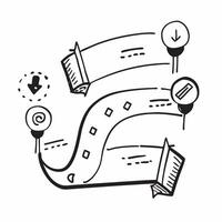 Roadmap icon with blank space for custom branding concept as A customizable roadmap icon with blank space for adding custom branding elements making it suitable for a variety of co Dynamic Dynamics vector