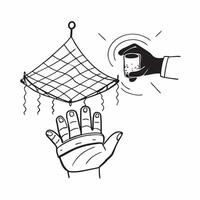 Safety net and factory ceiling concept as A safety net paired with a factory ceiling representing the importance of fall protection in industrial environments perfect for isolated Dynamics vector