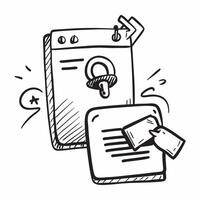 Scam alert and security lock concept as A scam alert icon paired with a security lock symbolizing the identification and prevention of online scams perfect for isolated desi Dynamics vector