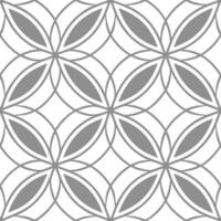 Scandinavian minimalist geometric seamless tile pattern with cool greys and subtle lines for modern decor concept as Cool grey minimalist geometric designs arranged seamlessly for Dynamics vector