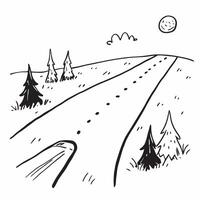 Simple flat illustration as Snow covered forest under a clear winter sky concept as A serene forest blanketed in snow with a clear blue winter sky perfect for business prese Dynamics Set 9 vector